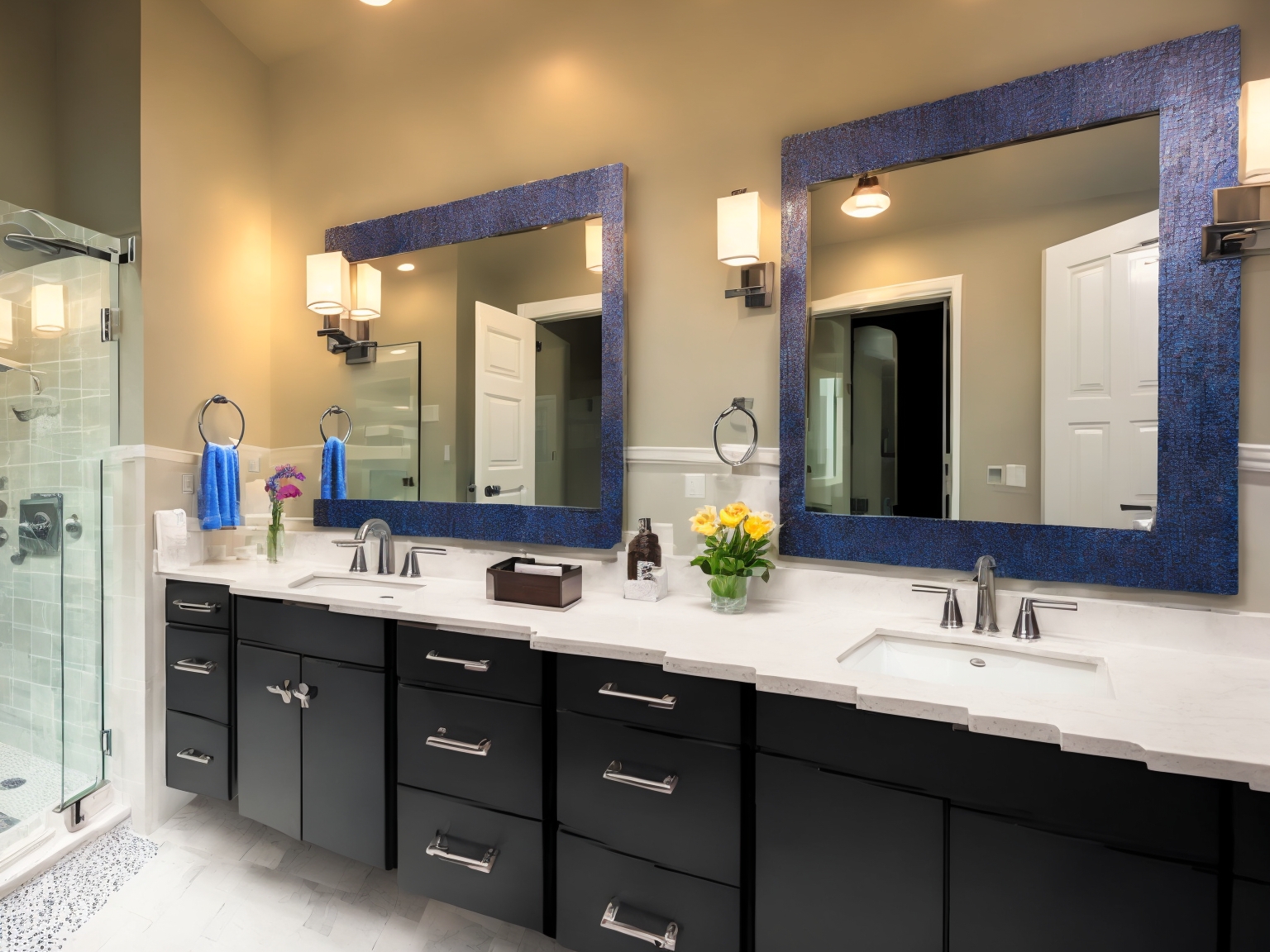 Professional bathroom remodeling with modern finishes